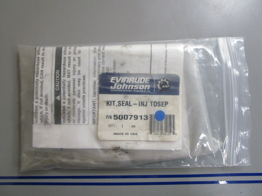 *NEW OEM* 0810 OMC Johnson Evinrude Seal Injector To Separator Kit 5007913