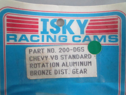 NEW 200-DGS Isky Bronze Distributor Gear For: Chevy V8 0820