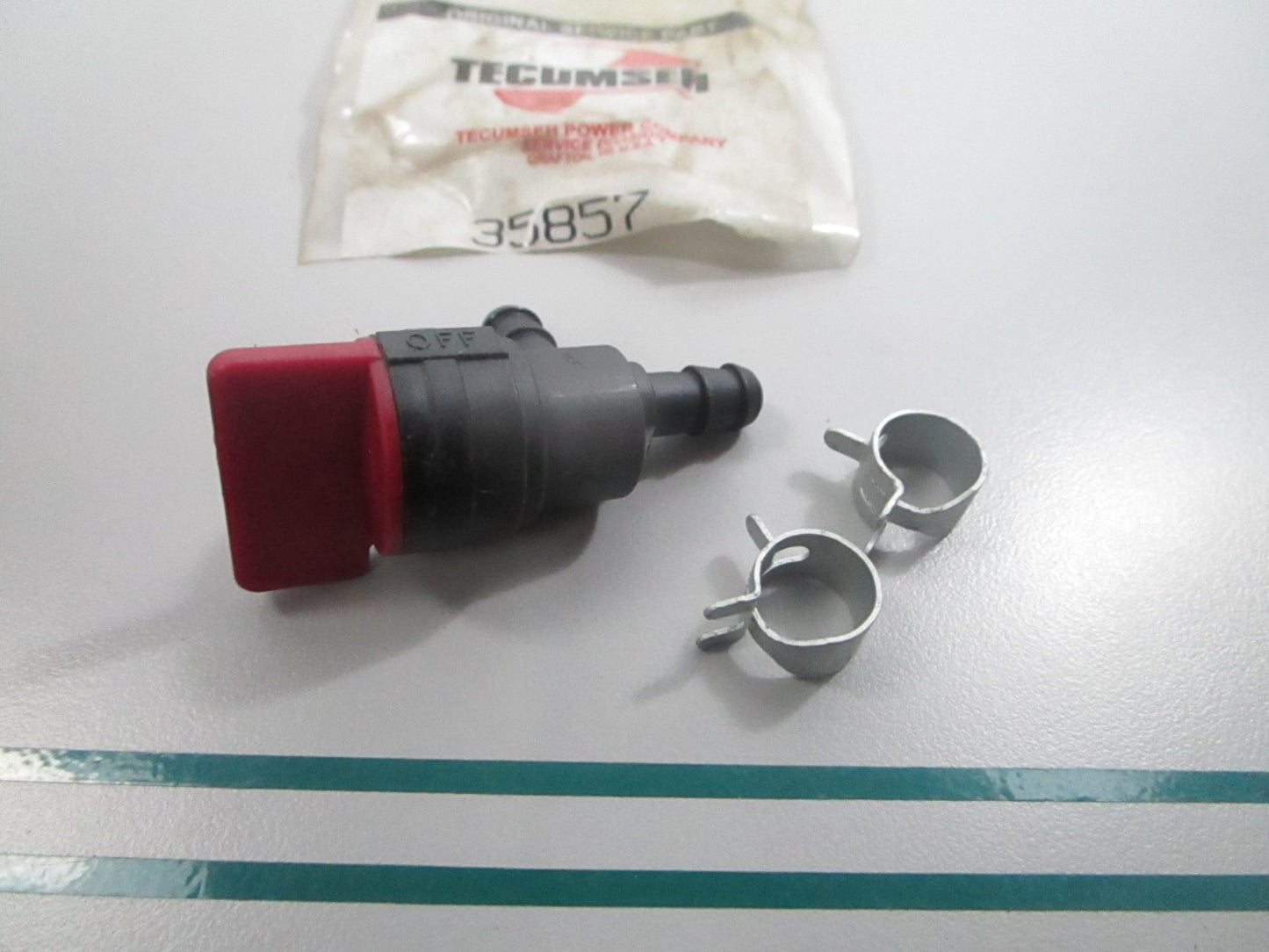 NEW OEM 35857 Tecumseh Fuel Shut Off Valve 0810
