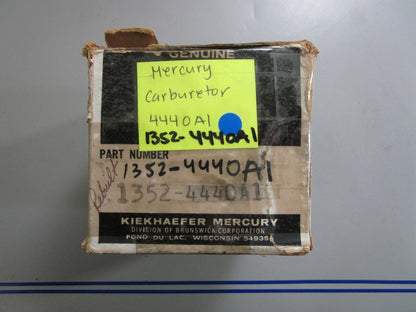 *NEW OEM* 0810 Mercury Quicksilver Carburetor 4440A1 1352-4440A1