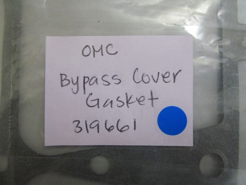 *NEW OEM* 0770 OMC Johnson Evinrude Bypass Cover Gasket 319661 0319661