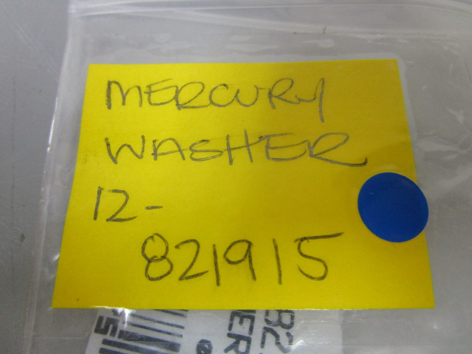 *NEW OEM* (LOT OF 2) 0810 Mercury Quicksilver Washer 12-821915