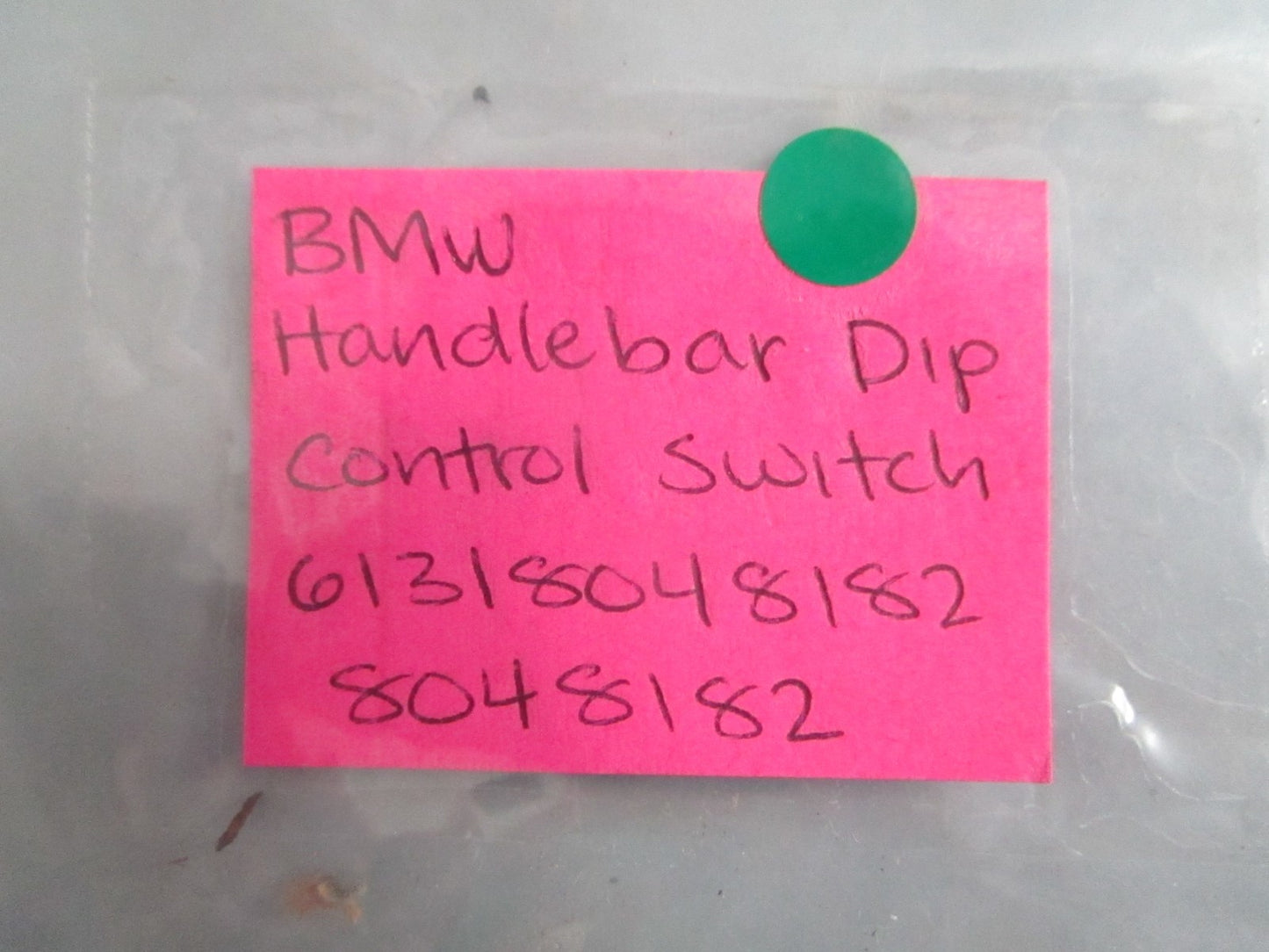 NEW OEM 61318048182 8048182 BMW Handlebar Dip Control Switch 0820