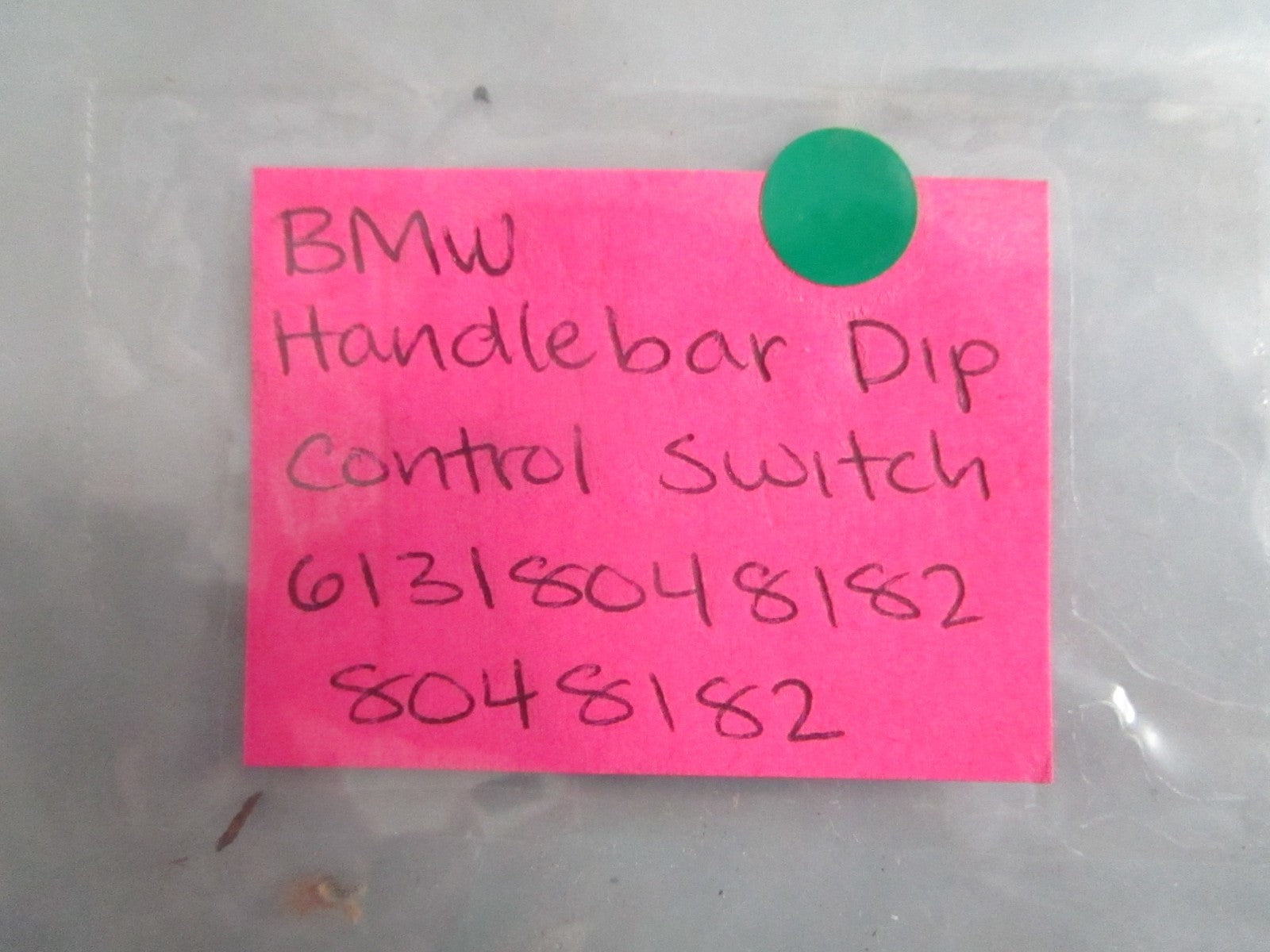 NEW OEM 61318048182 8048182 BMW Handlebar Dip Control Switch 0820