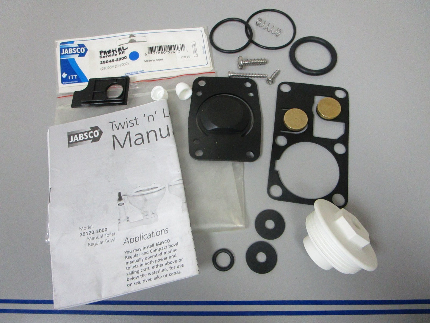 *NEW OEM* 0720 Jabsco Partial Service Kit 29045-2000
