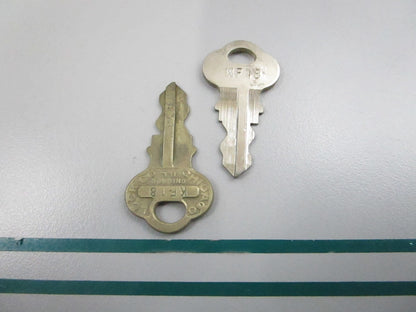 NEW OEM (LOT OF 3) 501533 0501533 OMC Johnson Evinrude KF18 Ignition Key 0810