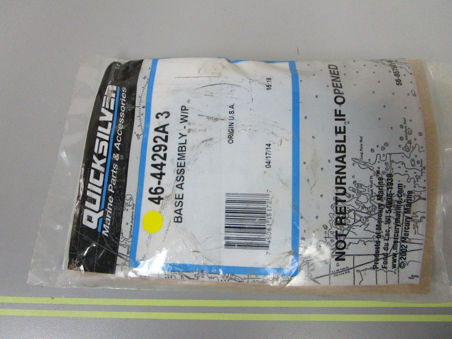 *NEW OEM* 0810 Mercury Quicksilver Water Pump Base Assembly 46-44292A3