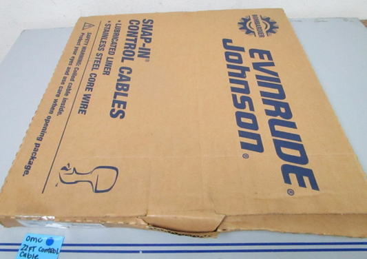 *NEW OEM* 0720 OMC Johnson Evinrude 22ft Control Cable 176122 0176122