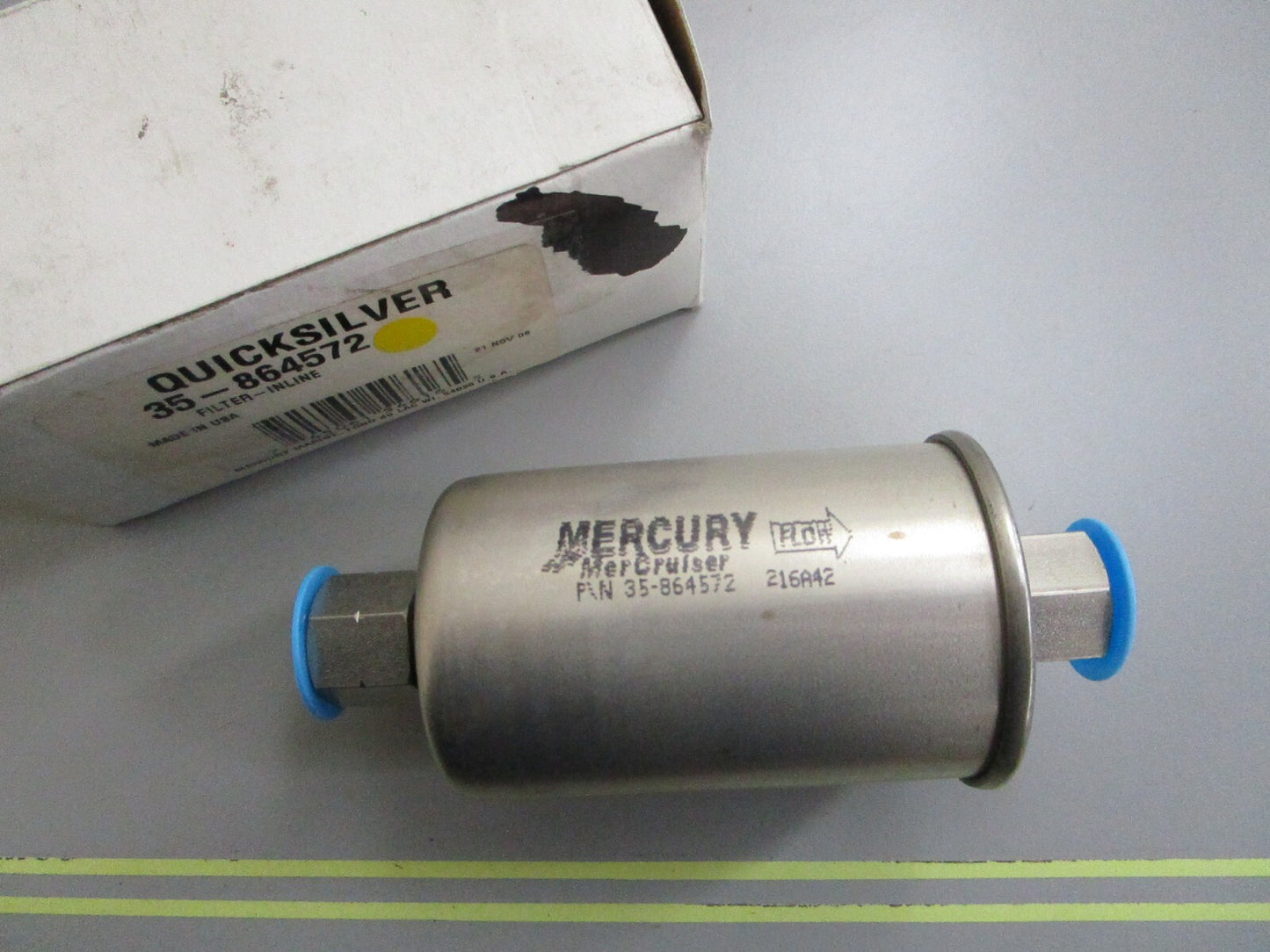 *NEW OEM* 0820 Mercury Quicksilver Inline Filter 35-864572