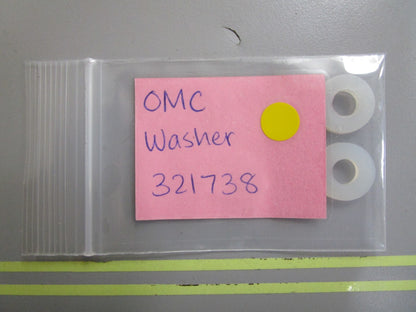 *NEW OEM* (LOT OF 2) 0810 OMC Johnson Evinrude Washer 321738 0321738