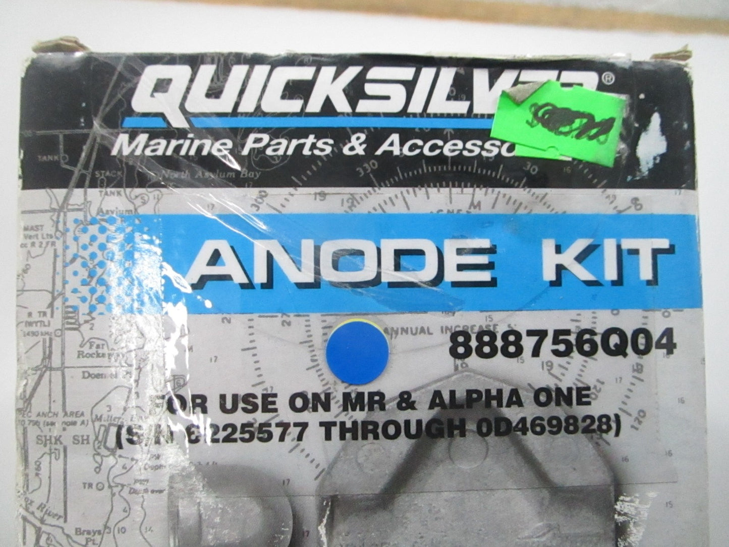 *NEW OEM* 0810 Mercury Quicksilver Anode Kit 888756Q04