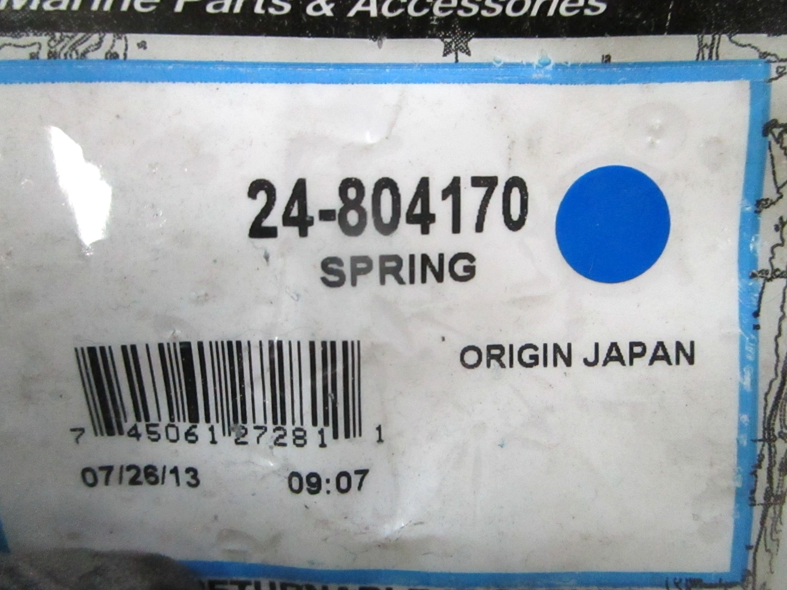 *NEW OEM* 0810 Mercury Quicksilver Spring 24-804170