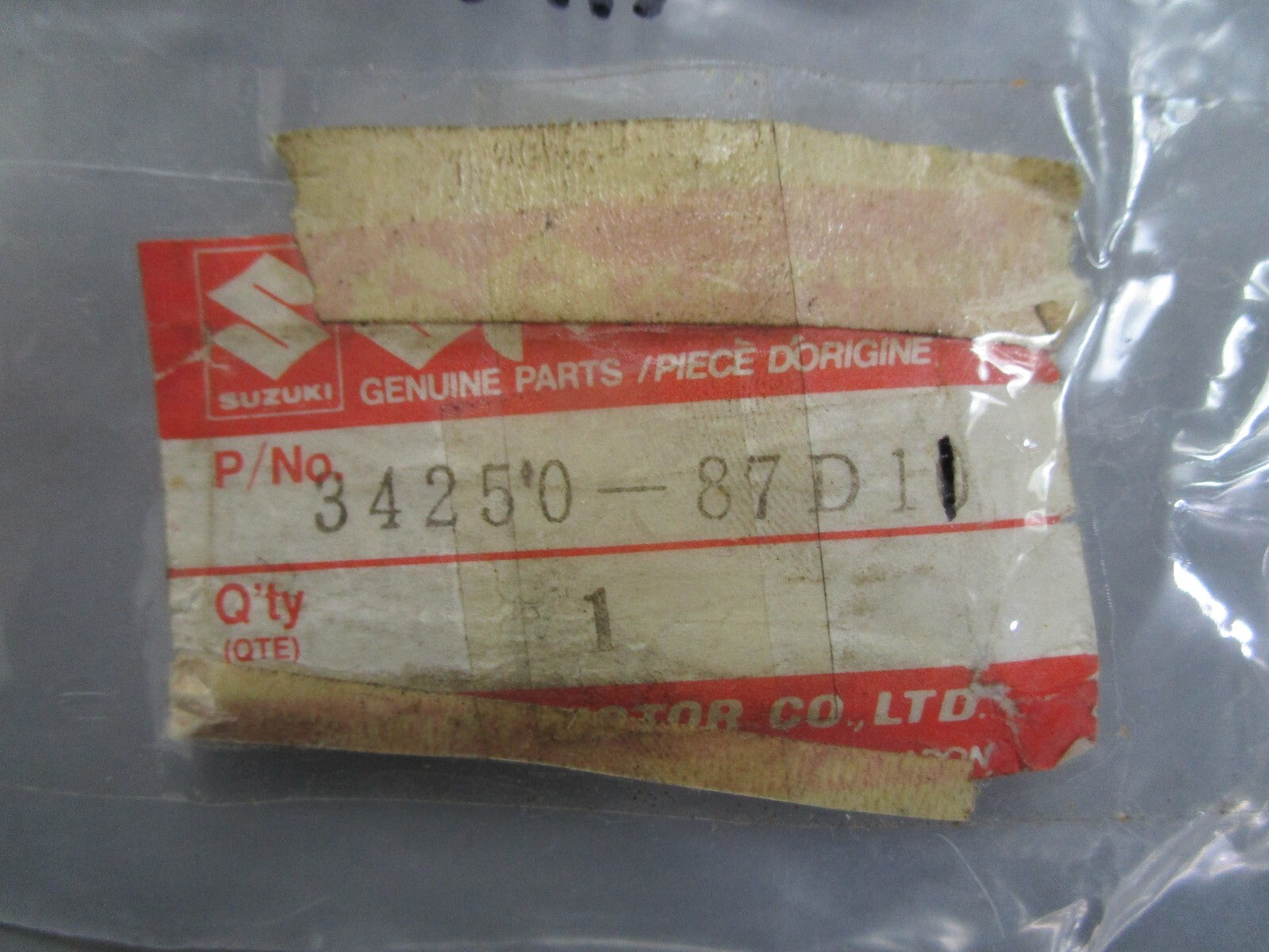 *NEW OEM* 0820 Suzuki Tachometer Control Unit 34250-87D10 34250-87D11