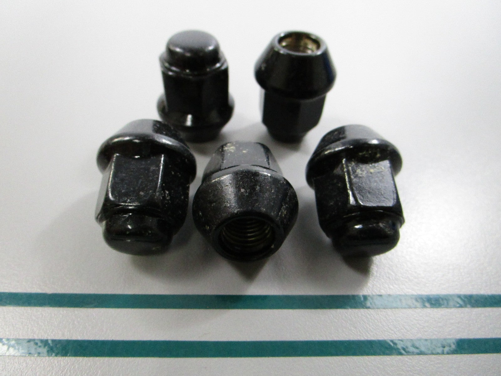 NEW OEM (LOT OF 5) 250100184 Can-Am Black Wheel Nut 0810
