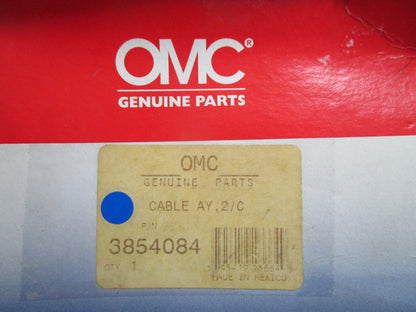 *NEW OEM* 0810 OMC Johnson Evinrude 2/C Cable Assembly 3854084