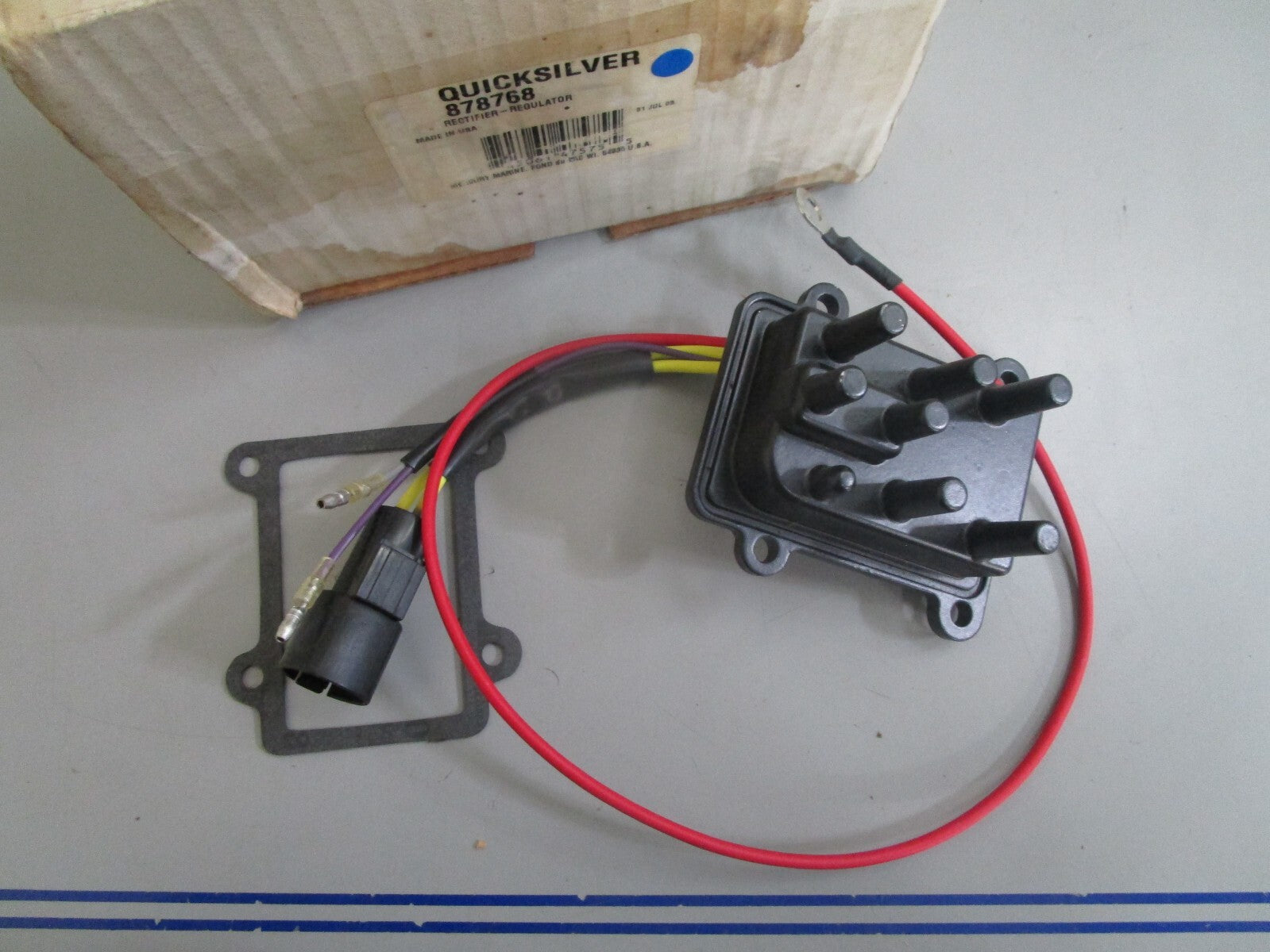 *NEW OEM* 0820 Mercury Quicksilver Regulator Rectifier 878768