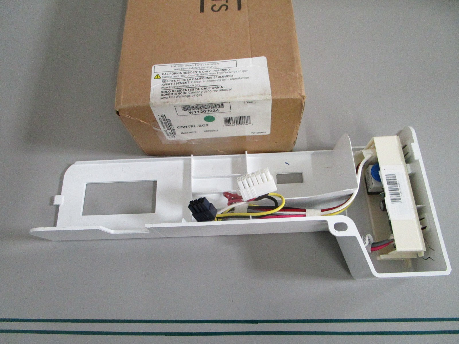 NEW OEM W11203924 Whirlpool Control Box 0820