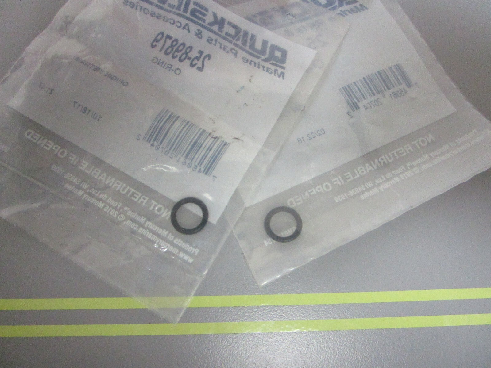 *NEW OEM* (LOT OF 2) 0810 Mercury Quicksilver O-Ring 25-89879
