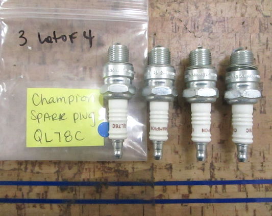 *NEW* (LOT OF 4) 0780 Champion Spark Plug QL78C