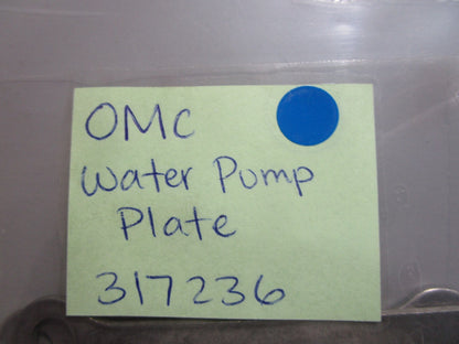 *NEW OEM* 0810 OMC Johnson Evinrude Water Pump Plate 317236 0317236