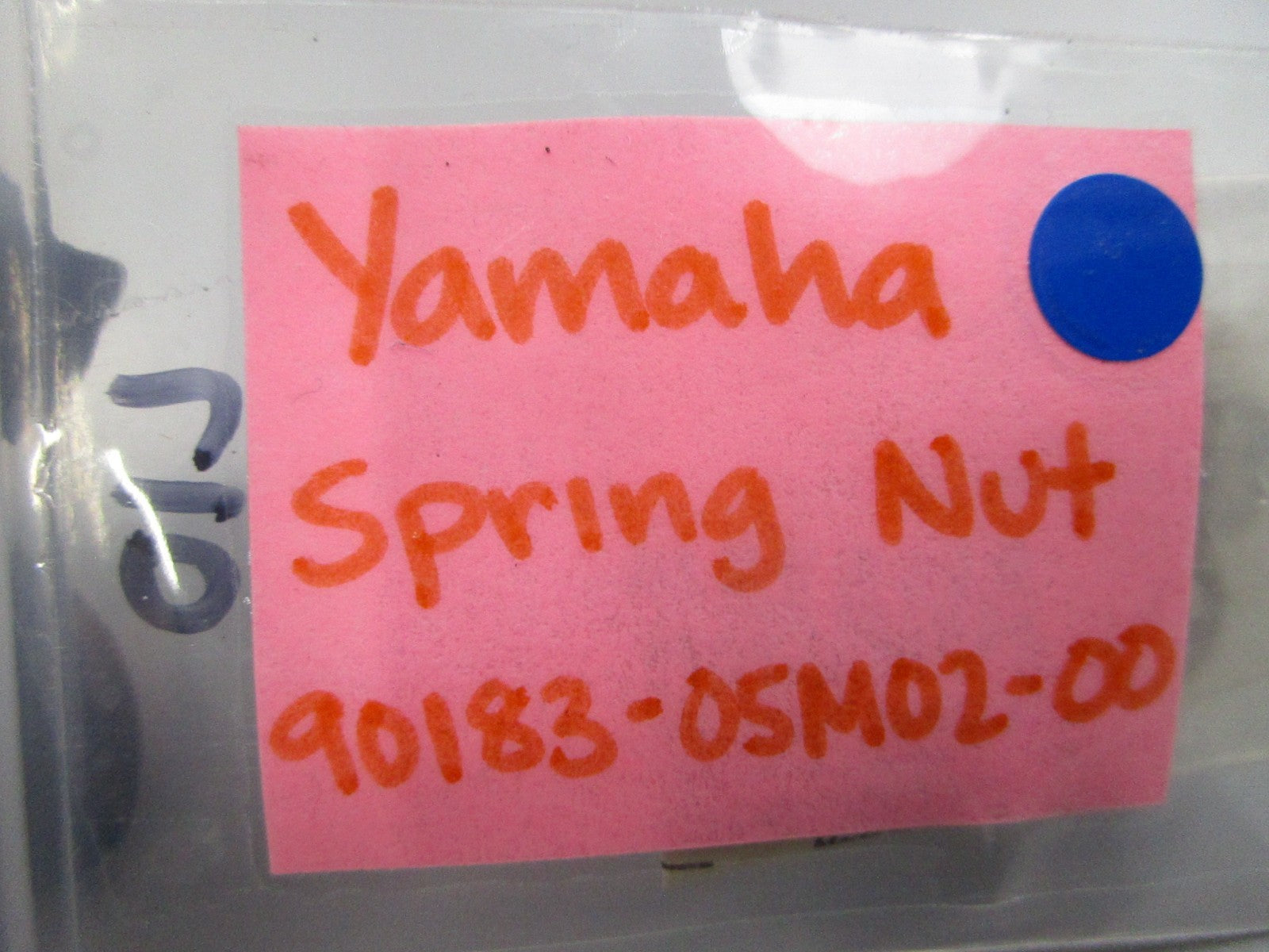 *NEW OEM* (LOT OF 10) 0810 Yamaha Spring Nut 90183-05M02-00
