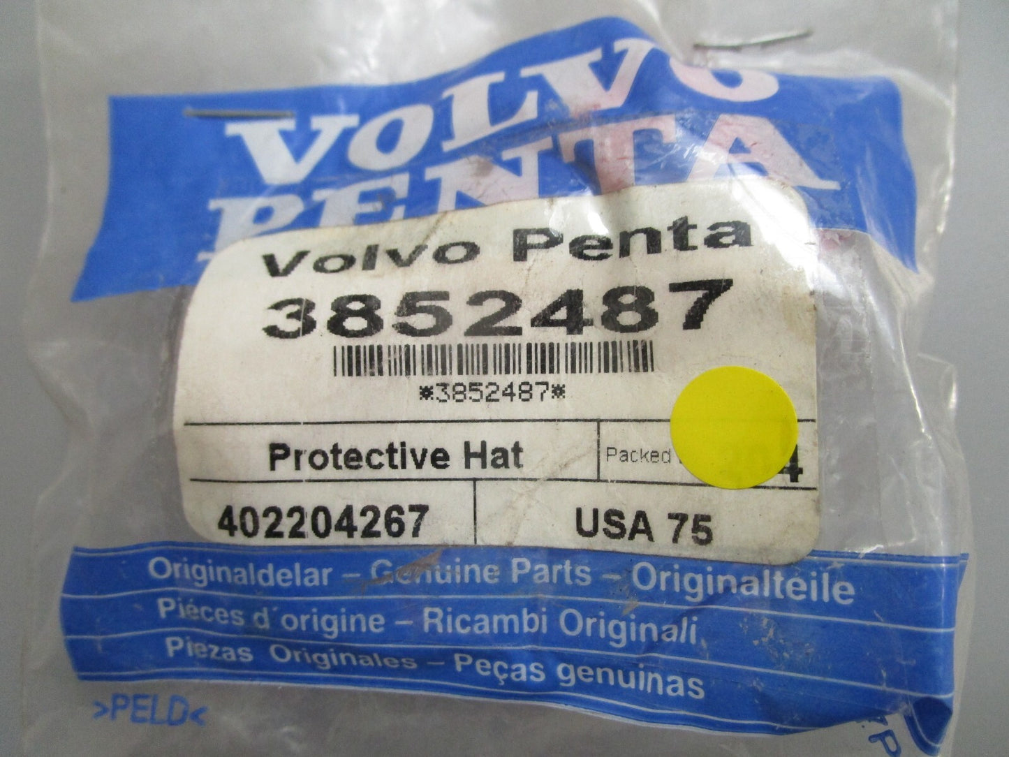 *NEW OEM* 0810 Volvo Penta Protective Hat 3852487