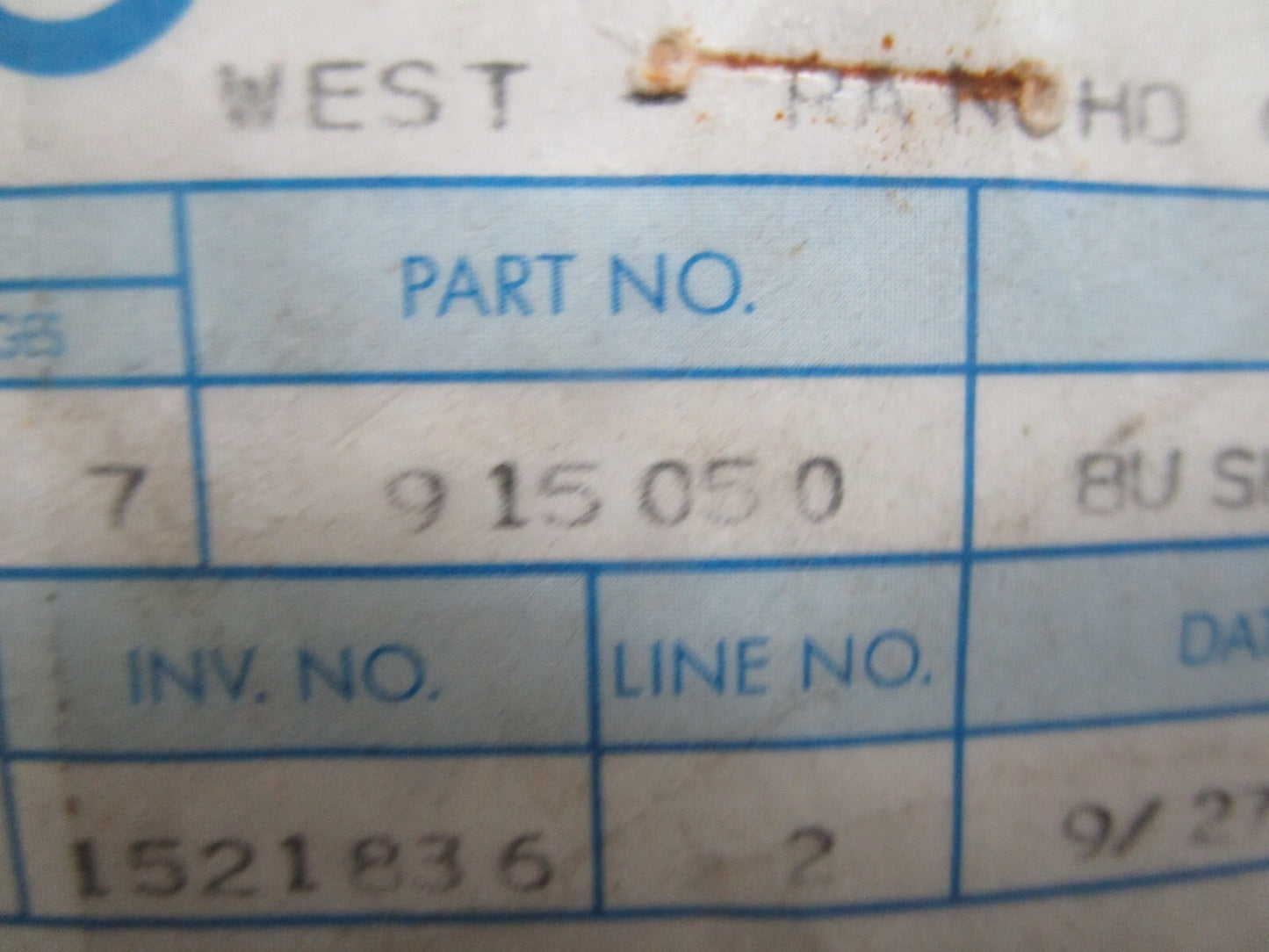 *NEW OEM* 0810 OMC Johnson Evinrude Bushing 915050 0915050