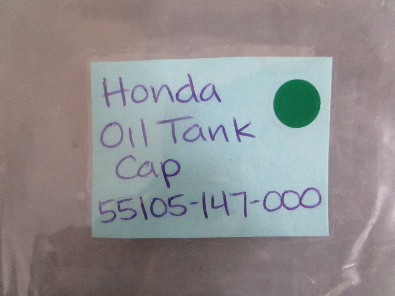 NEW OEM 55105-147-000 Honda Oil Tank Cap 0820