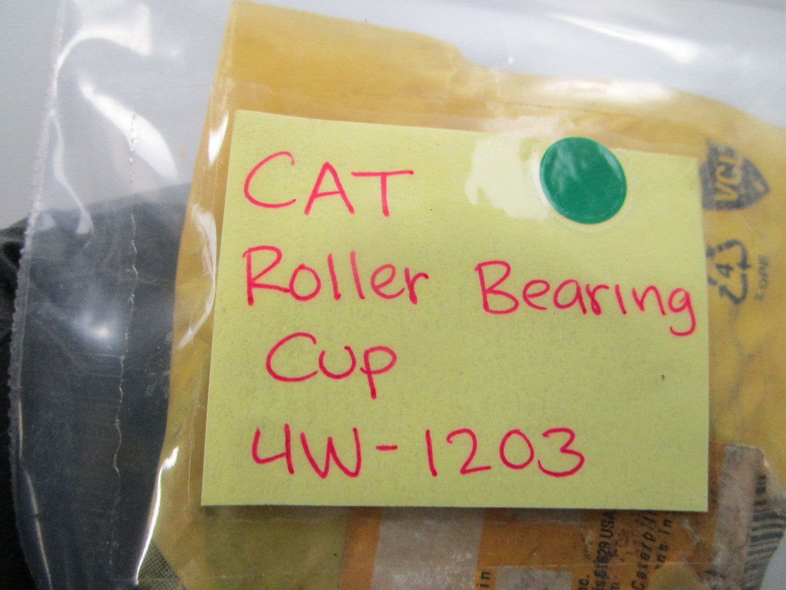 NEW OEM 4W-1203 CAT Roller Bearing Cup 0810