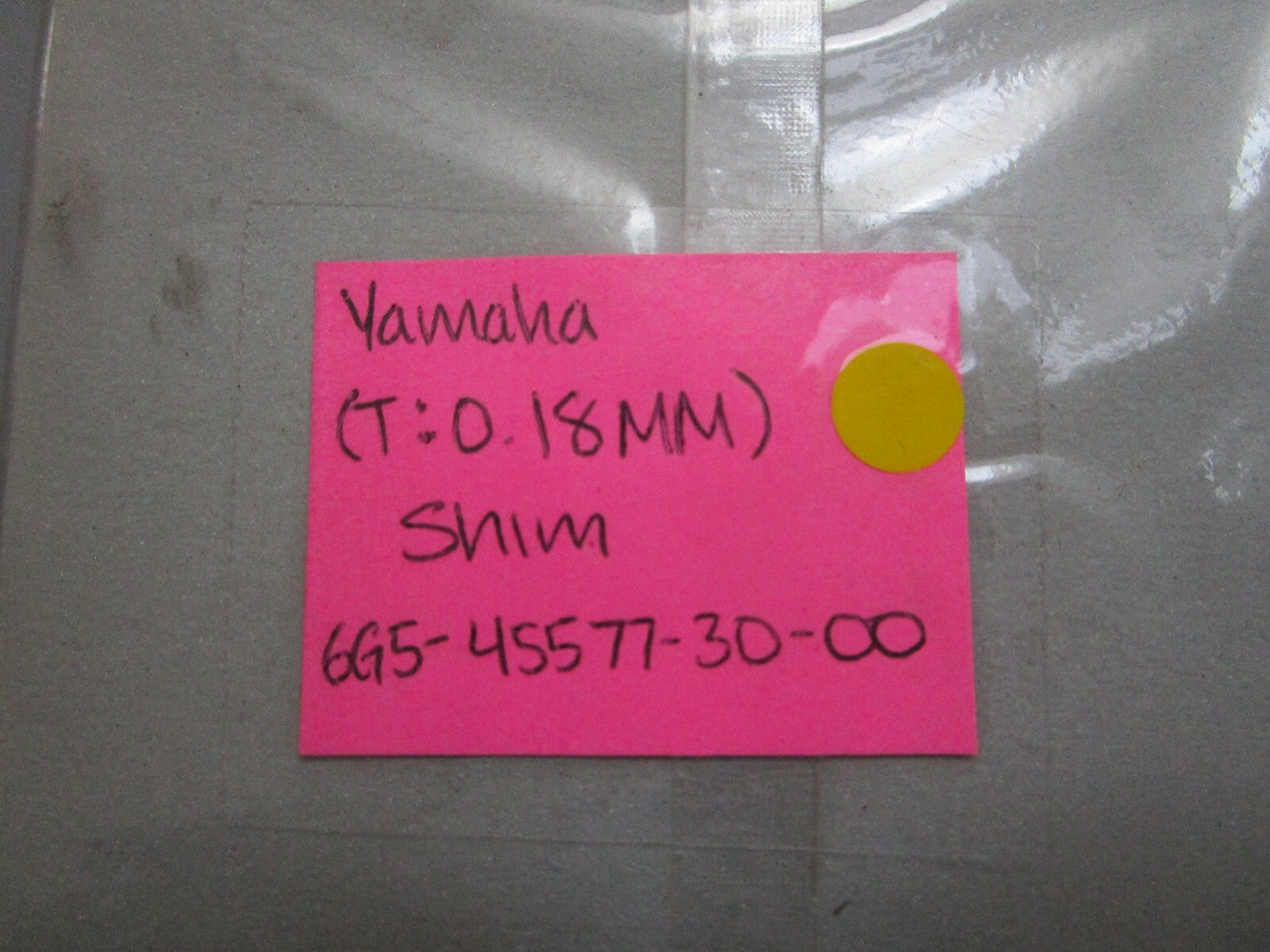 *NEW OEM* 0810 Yamaha (T:0.18MM) Shim 6G5-45577-30-00