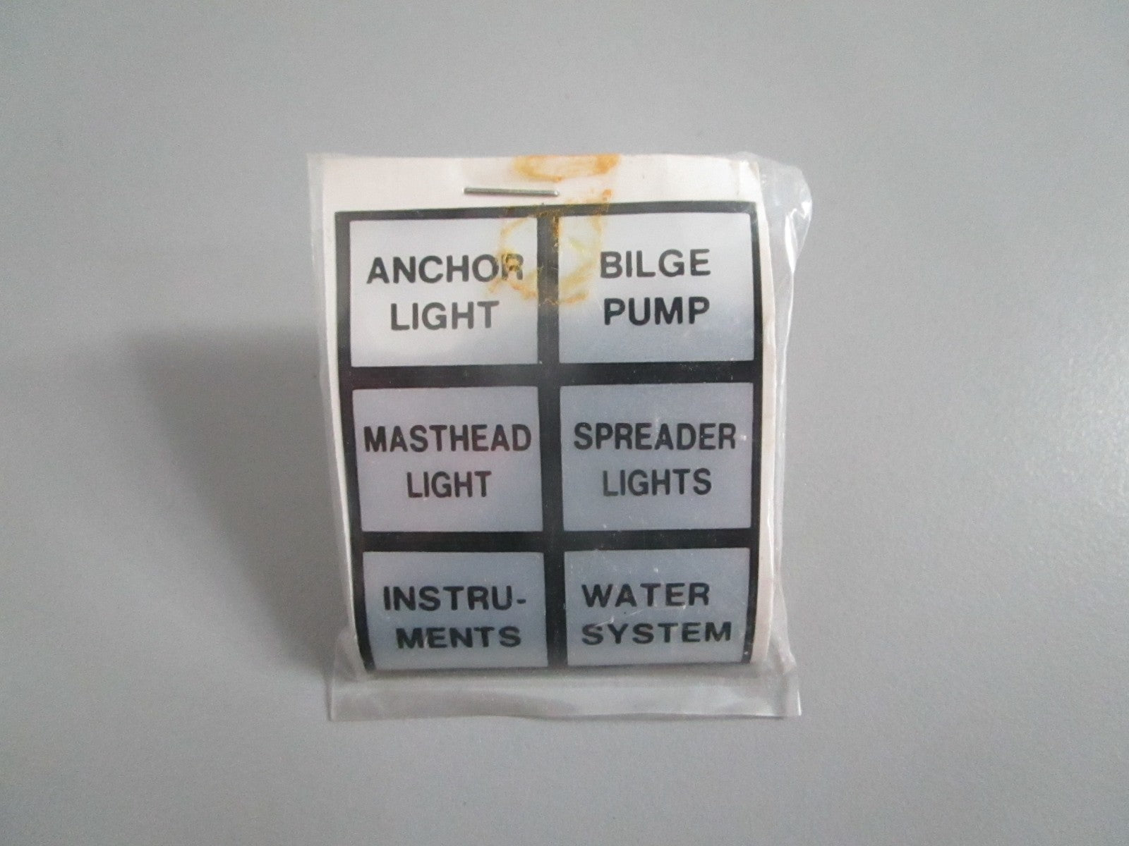 NEW OEM 771988 0771988 OMC Johnson Switch Plate 0820