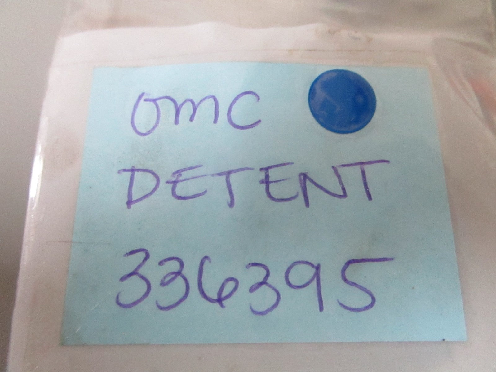 *NEW OEM* 0720 OMC Johnson Evinrude Detent 336395 0336395