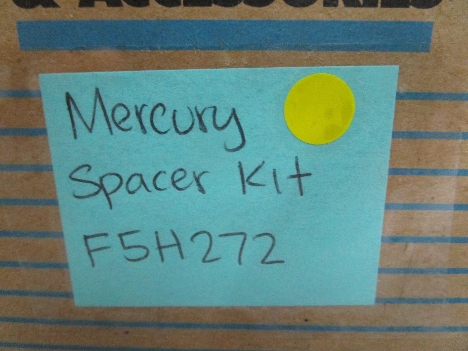 *NEW OEM* 0820 Mercury Quicksilver Spacer Kit F5H272