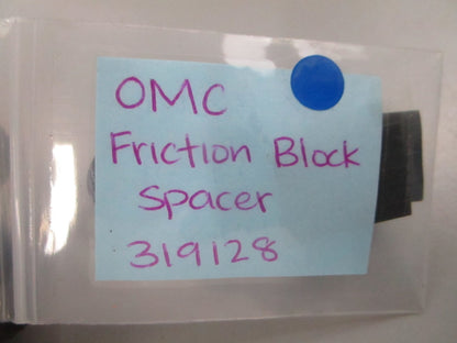 NEW OEM 319128 0319128 OMC Johnson Evinrude Friction Block Spacer 0810