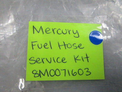 NEW OEM 8M0071603 Mercury Quicksilver Fuel Hose Service Kit 0810
