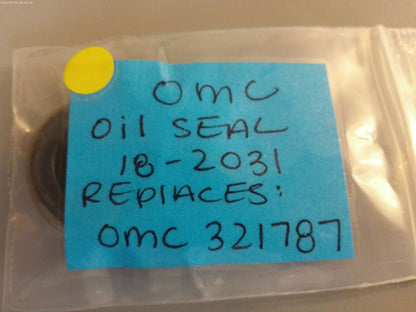 *NEW OEM* 0750 Sierra OIL SEAL 18-2031 Replaces OMC 321787