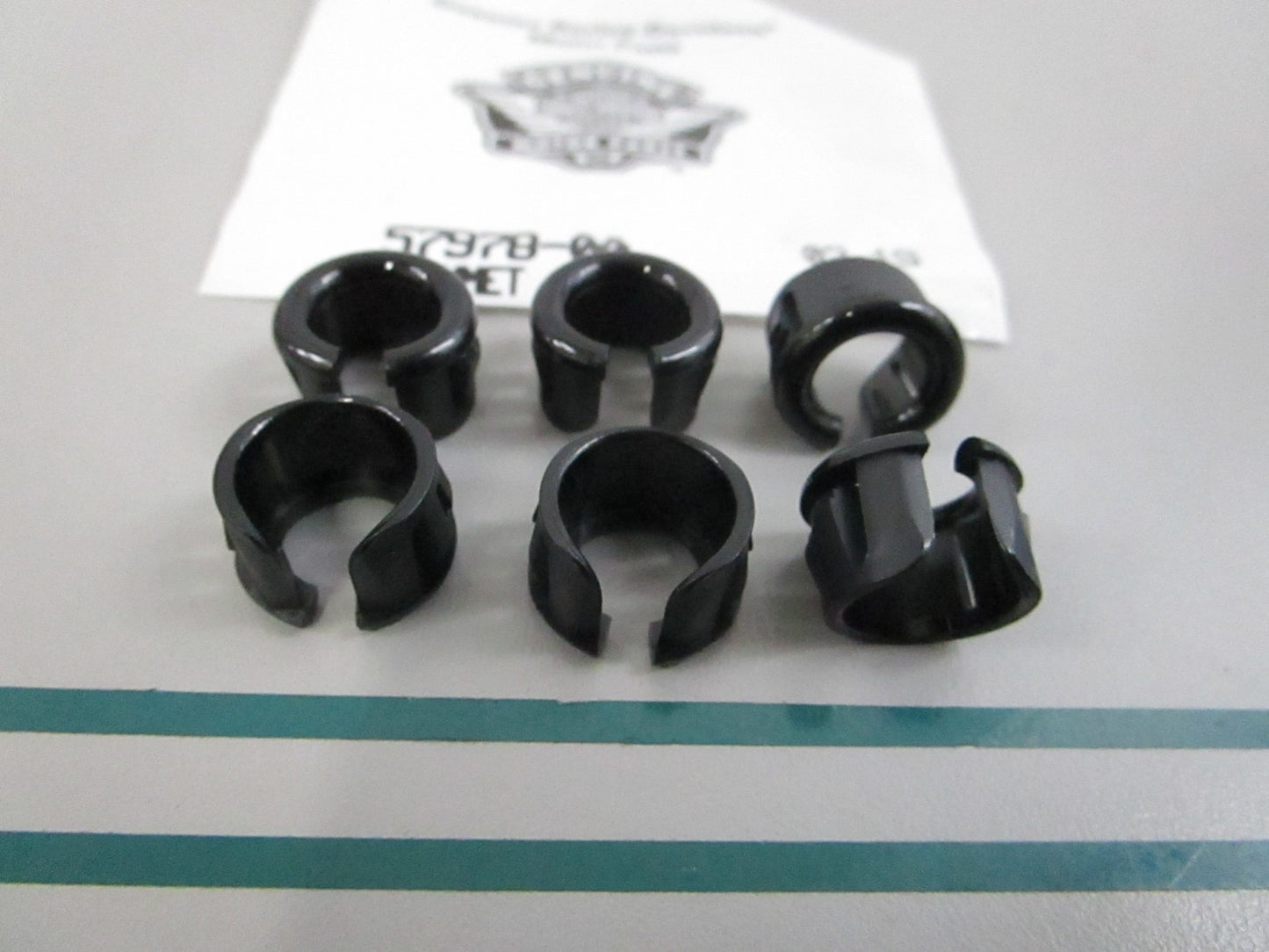 NEW OEM (LOT OF 6) 57878-00 Harley Davidson Grommet 0810