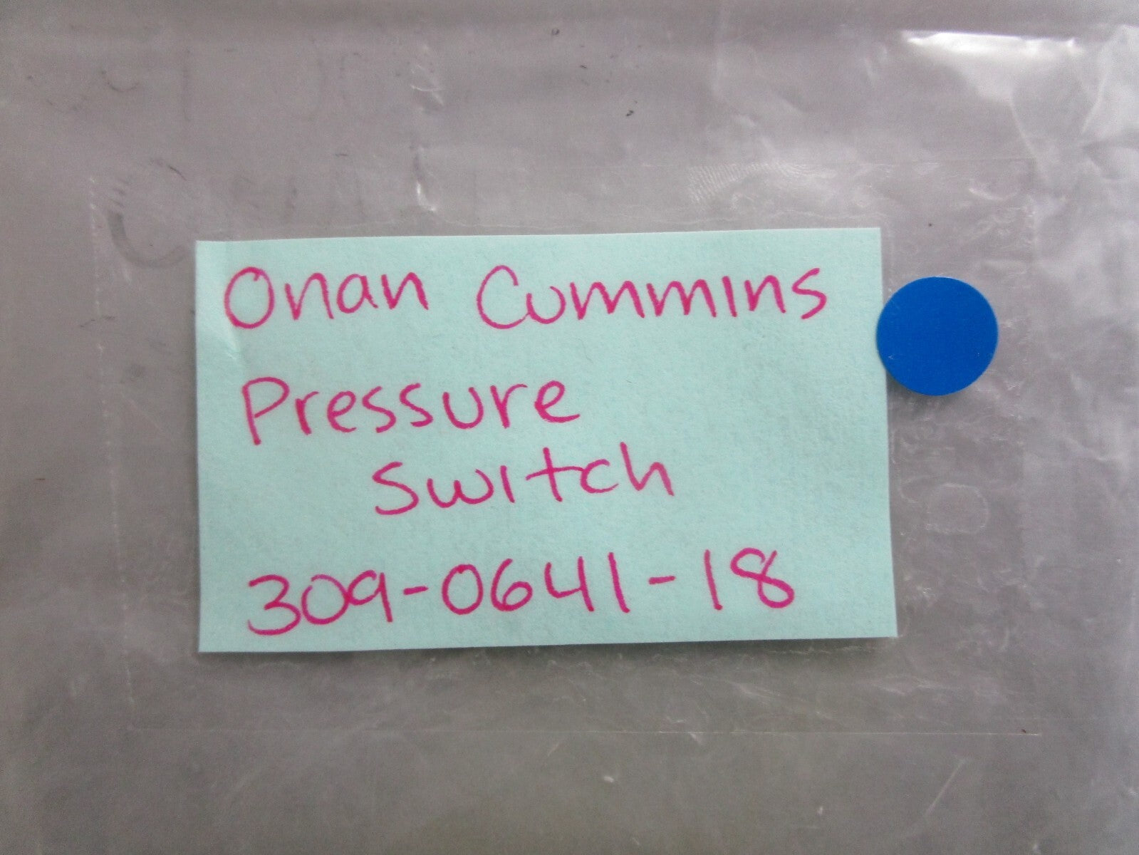 *NEW OEM* 0820 Onan Cummins Pressure Switch 309-0641-18