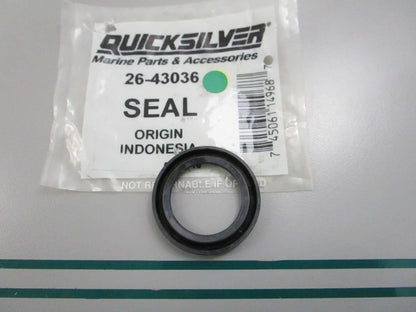 NEW OEM 26-43036 Mercury Quicksilver Seal 0810