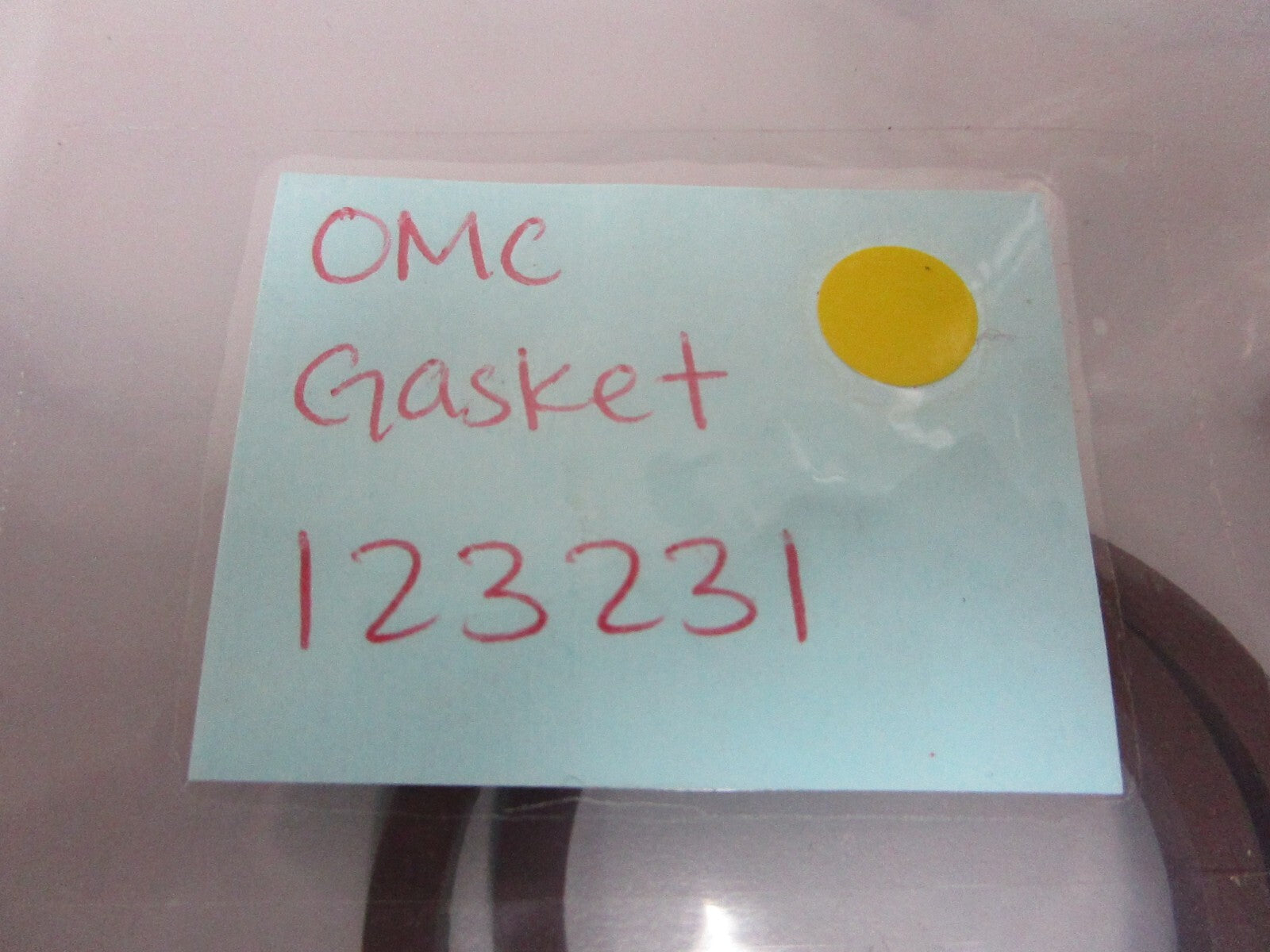 *NEW OEM* (LOT OF 2) 0810 OMC Johnson Evinrude Gasket 123231 0123231