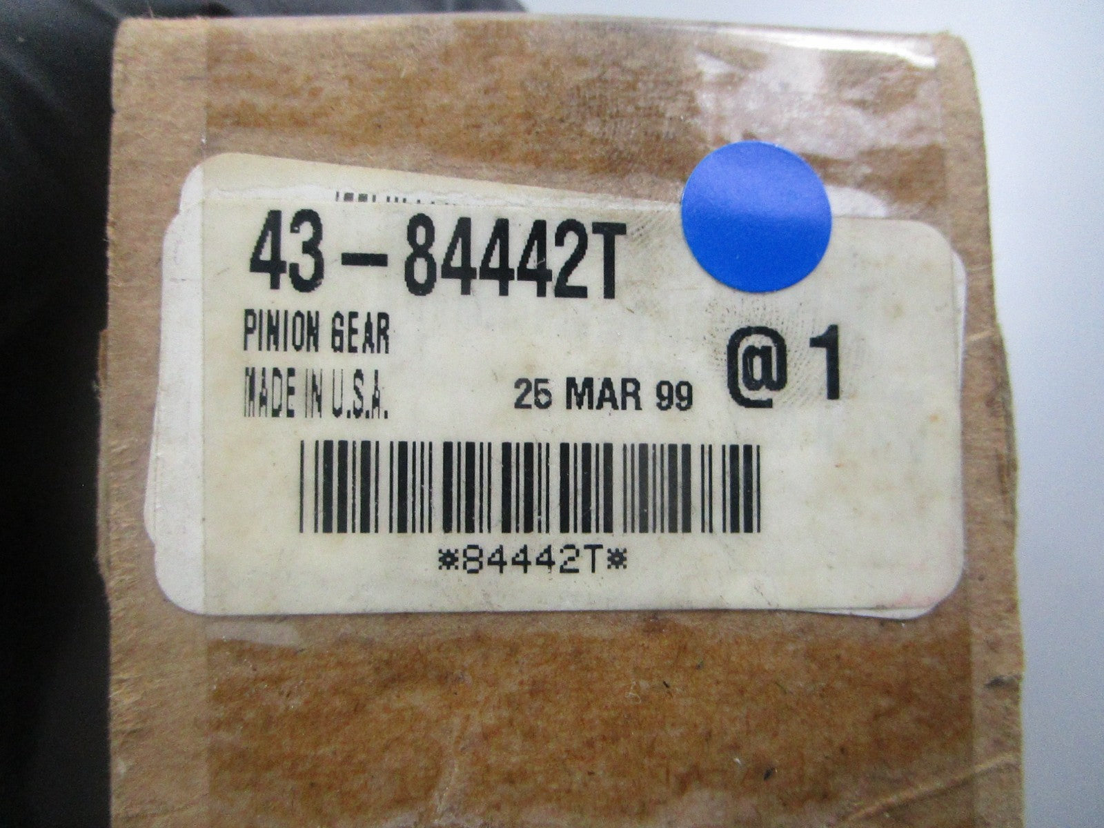 *NEW OEM* 0810 Mercury Quicksilver Pinion Gear 43-84442T