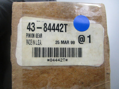 *NEW OEM* 0810 Mercury Quicksilver Pinion Gear 43-84442T