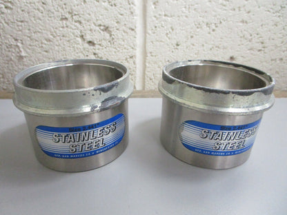 *NEW* 0820 Bearing Buddy Stainless Steel Wheel Bearing Protector Set 2441