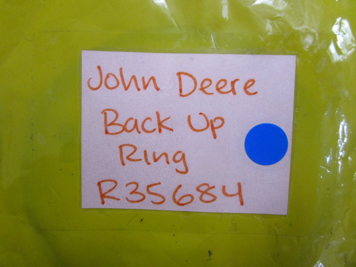 *NEW* 0770 John Deere Back Up Ring R35684