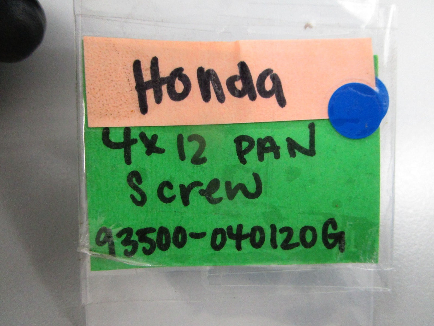 NEW OEM 93500-040120G Honda 4 x 12 Pan Screw 0810
