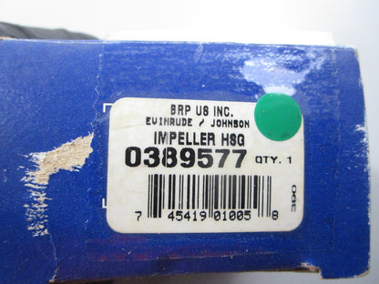 NEW OEM 389577 0389577 OMC Johnson Evinrude Impeller Housing 0810