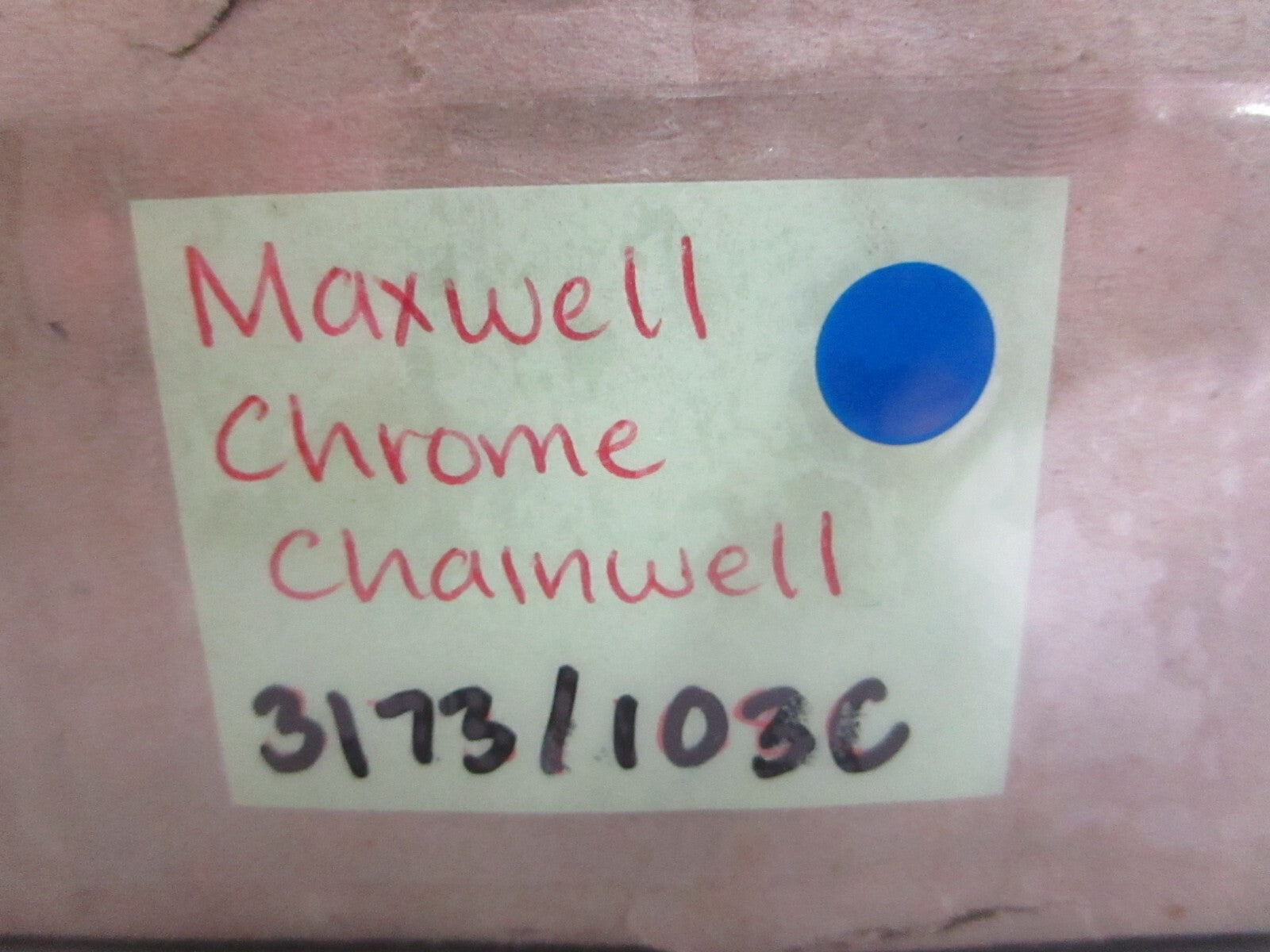 *NEW* 0820 Maxwell 1000, 1200, 1500 Series Chrome Chainwheel 3173/103C