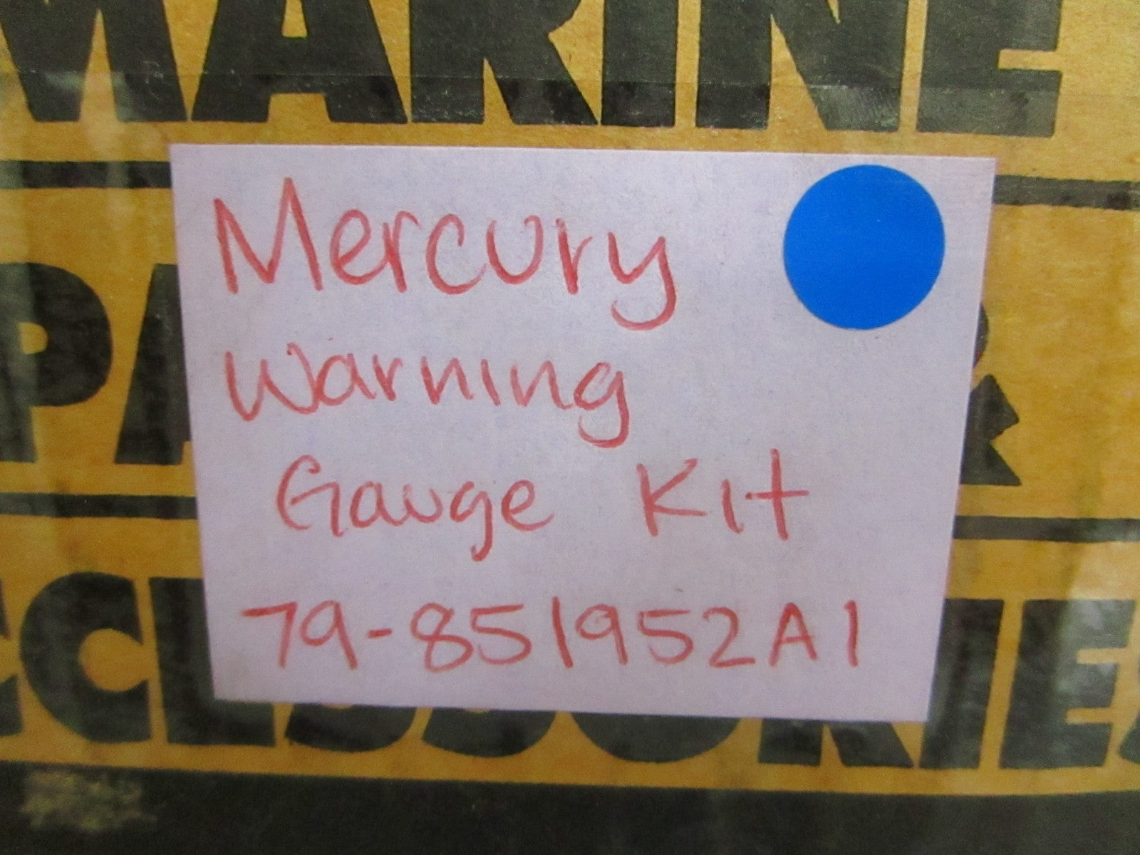 *NEW OEM* 0820 Mercury Quicksilver Warning Gauge Kit 79-851952A1