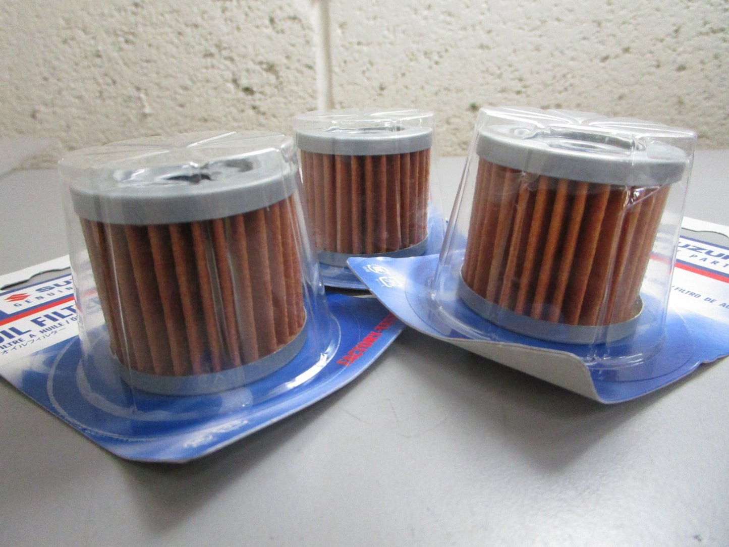 *NEW OEM* (LOT OF 3) 0820 Suzuki Oil Filter 16510-05240
