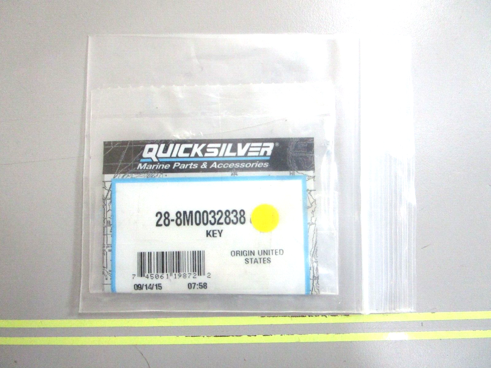 *NEW OEM* (LOT of 2) 0750 Mercury Quicksilver KEY 28-8M0032838